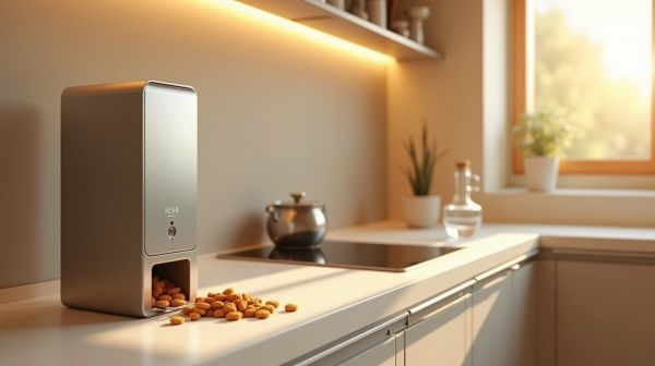 Un distributeur croquettes automatique pour une alimentation optimale de votre chat