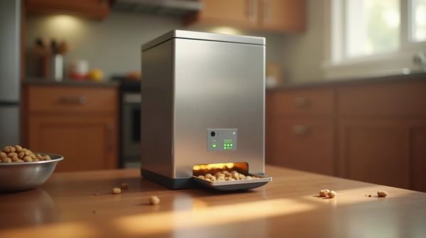 Un distributeur croquettes automatique pour une alimentation optimale de votre chat